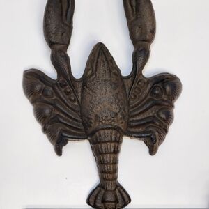Carter's Olde Iron Cast Iron Crawfish/Lobster Boot Jack Doorstop